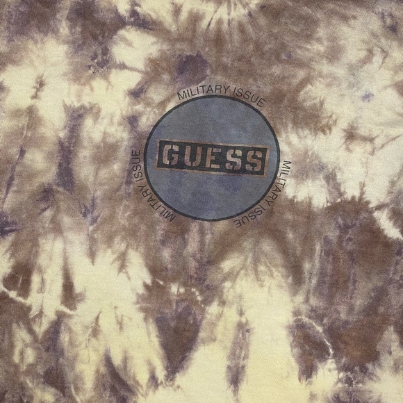 Guess Vintage Tie Dye Crop Top - Picture 3 of 6